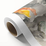 Modern Wall Art: Abstract Watercolor Fish Design