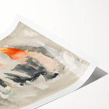 Modern Wall Art: Abstract Watercolor Fish Design