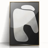 Dining Room Wall Decor – Abstract Monochrome Art for Modern Spaces