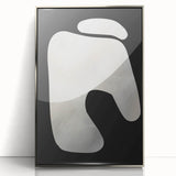 Dining Room Wall Decor – Abstract Monochrome Art for Modern Spaces