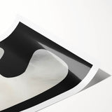 Dining Room Wall Decor – Abstract Monochrome Art for Modern Spaces