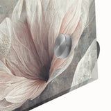 Modern Canvas & Framed Print - Soft Floral Living Room Wall Art