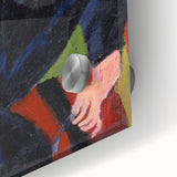 Expressionist Art: Portrait of a Woman by Kirchner Canvas Print