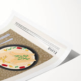 Extra large wall art featuring line art flowers in black on white, rolled print, suitable for large living room decor.