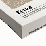 Large art featuring a black and white landscape painting of dishes on stretched canvas, suitable for bedroom wall decor.