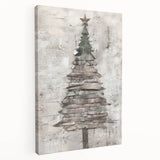 Classic Christmas Tree Art Print - Elegant Holiday Wall Decor Accent