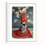 Impressionist Wall Art: Claude Monet's Camille in Japanese Costume Print