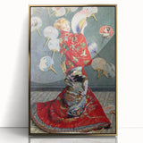 Impressionist Wall Art: Claude Monet's Camille in Japanese Costume Print