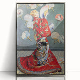 Impressionist Wall Art: Claude Monet's Camille in Japanese Costume Print