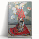 Impressionist Wall Art: Claude Monet's Camille in Japanese Costume Print