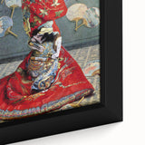 Impressionist Wall Art: Claude Monet's Camille in Japanese Costume Print