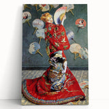 Impressionist Wall Art: Claude Monet's Camille in Japanese Costume Print