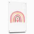 Playroom Wall Art - Heart Rainbow Kids Room Wall Decor
