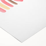 Playroom Wall Art - Heart Rainbow Kids Room Wall Decor