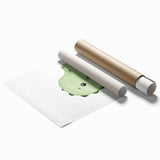 Acrylic Glass Art for Kids Rooms – Cute Watercolor Dinosaur Print