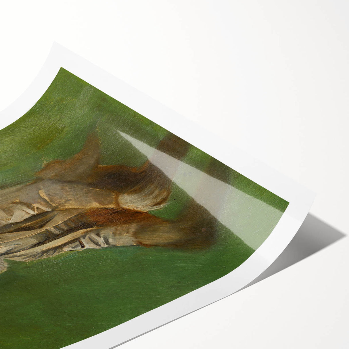 Modern Wall Art: Mednyánszky’s Study of a Seated Man in Earth Tones