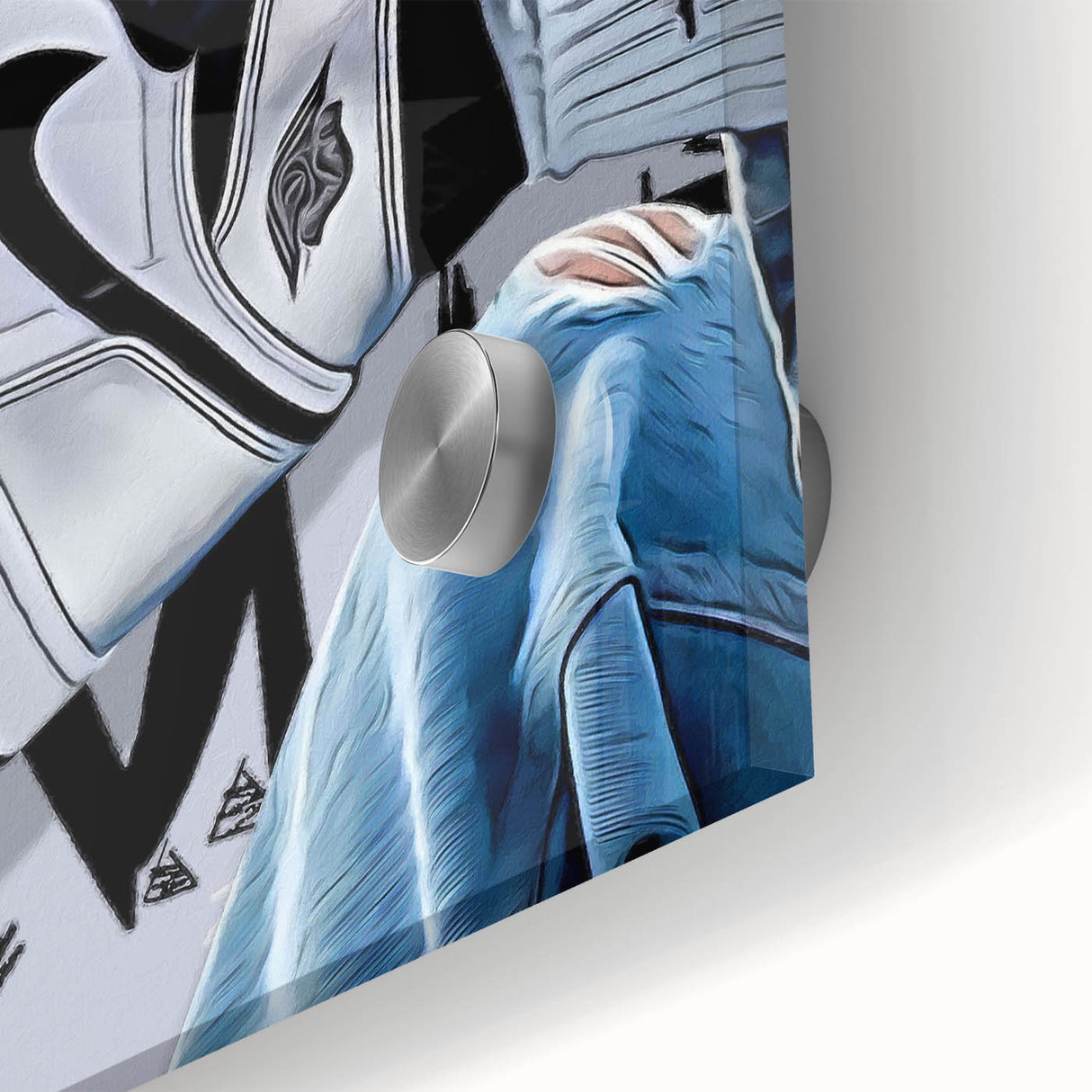 Monochrome Pop Art Wall Art - Black and White Canvas for Urban Décor