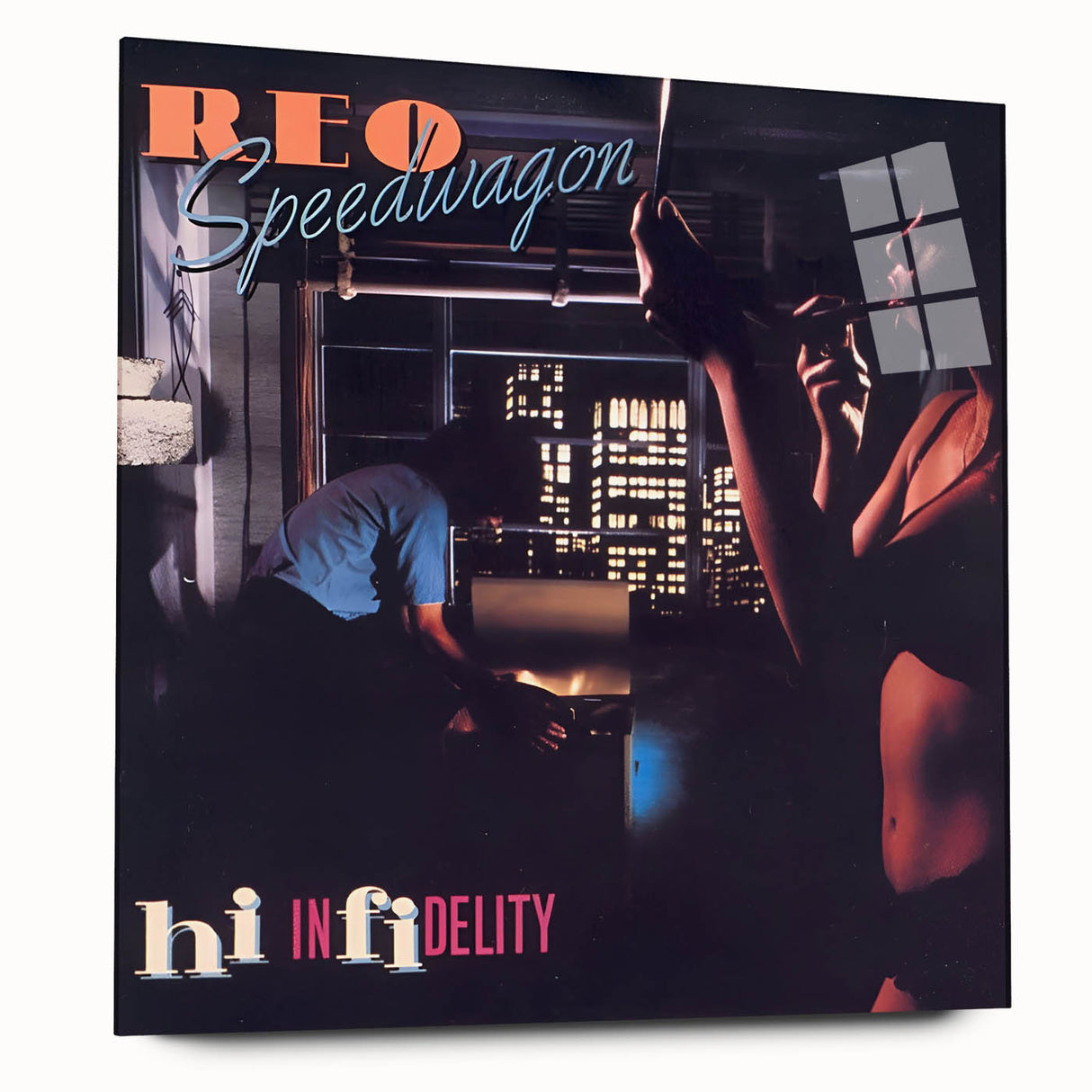 Retro REO Speedwagon Hi Infidelity Poster - Vintage Prints for Art
