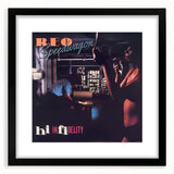 Retro REO Speedwagon Hi Infidelity Poster - Vintage Prints for Art