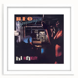 Retro REO Speedwagon Hi Infidelity Poster - Vintage Prints for Art