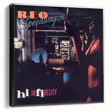 Retro REO Speedwagon Hi Infidelity Poster - Vintage Prints for Art