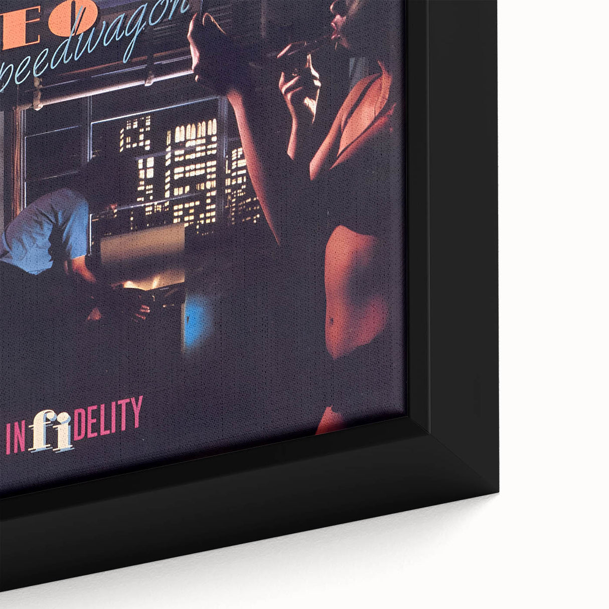 Retro REO Speedwagon Hi Infidelity Poster - Vintage Prints for Art