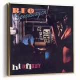 Retro REO Speedwagon Hi Infidelity Poster - Vintage Prints for Art