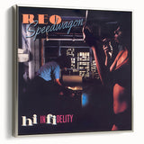Retro REO Speedwagon Hi Infidelity Poster - Vintage Prints for Art