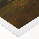 Realism Art Prints - Man with a Scythe by Winslow Homer