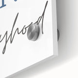 Long Live Boyhood – Boys Room Motivational Wall Art Print