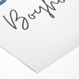 Long Live Boyhood – Boys Room Motivational Wall Art Print