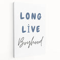 Long Live Boyhood – Boys Room Motivational Wall Art Print