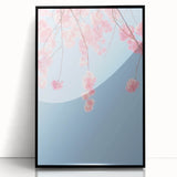 Large abstract wall art depicting spring, with vibrant green and yellow tones on a framed acrylic canvas.