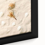 Extra large black wall art featuring vibrant summer-themed textures, ideal for living room decor.