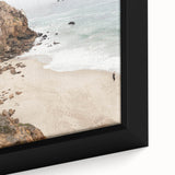 Extra large black wall art featuring a textured, colorful abstract design on a framed canvas, ideal for living room decor.