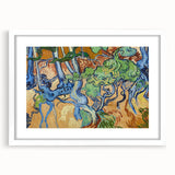 Impressionist Abstract Wall Art - Tree Roots by Van Gogh