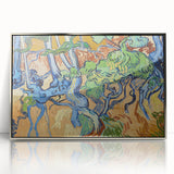 Impressionist Abstract Wall Art - Tree Roots by Van Gogh