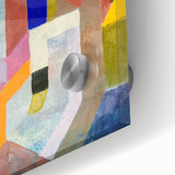 Modern Wall Art: Abstract Colorful Architecture by Paul Klee
