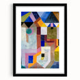 Modern Wall Art: Abstract Colorful Architecture by Paul Klee