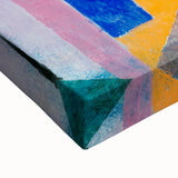 Modern Wall Art: Abstract Colorful Architecture by Paul Klee