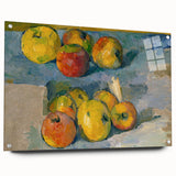 Modern Wall Art: Vibrant Still Life with Apples
