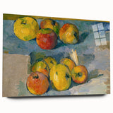 Modern Wall Art: Vibrant Still Life with Apples
