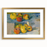Modern Wall Art: Vibrant Still Life with Apples