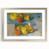 Modern Wall Art: Vibrant Still Life with Apples