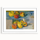 Modern Wall Art: Vibrant Still Life with Apples