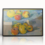 Modern Wall Art: Vibrant Still Life with Apples