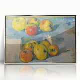 Modern Wall Art: Vibrant Still Life with Apples
