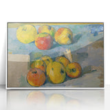 Modern Wall Art: Vibrant Still Life with Apples