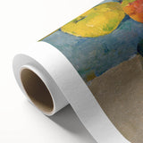 Modern Wall Art: Vibrant Still Life with Apples