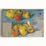 Modern Wall Art: Vibrant Still Life with Apples